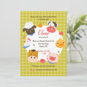 農畜生誕生会 招待状 (スタンド正面)