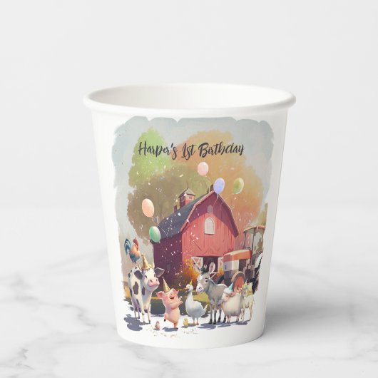 農畜生誕生会 紙コップ (裏面)