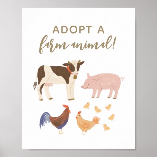 農畜産誕生会の看板を採用する ポスター (正面)