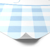 農畜産赤ちゃんシャワー歓迎ポスター ポスター (角)