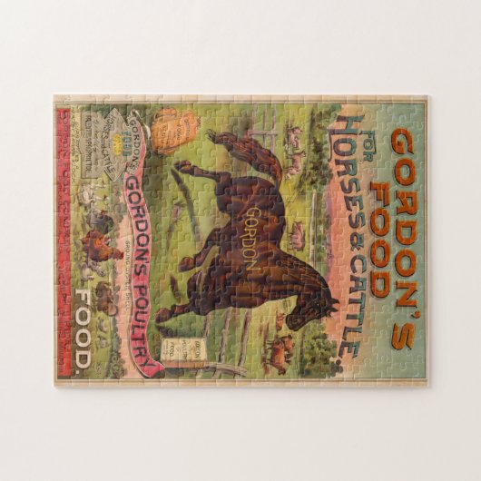 農畜食品広告のエフェメラ ジグソーパズル (横)