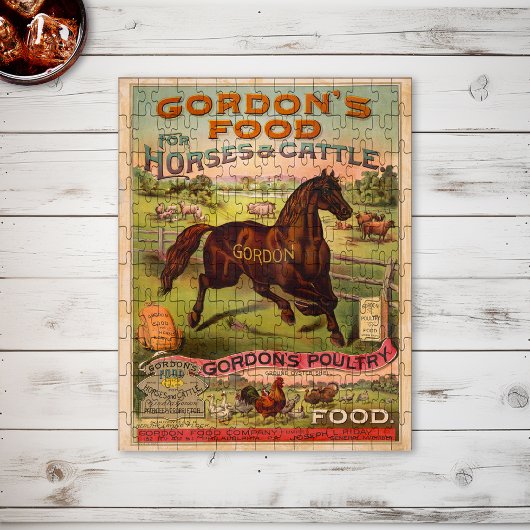 農畜食品広告のエフェメラ ジグソーパズル