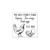 農素朴園/ホームステッドフリー生卵 ラバースタンプ (インプリント)