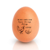 農素朴園/ホームステッドフリー生卵 ラバースタンプ