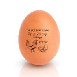 農素朴園/ホームステッドフリー生卵 ラバースタンプ