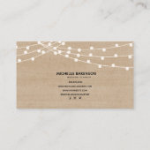 農素朴場デザインテーマ名刺 名刺 (裏面)