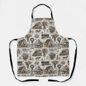 農素朴場 エプロン (正面)