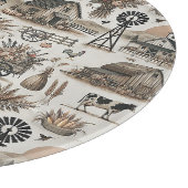 農素朴場 カッティングボード (角)