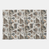 農素朴場 キッチンタオル (横)