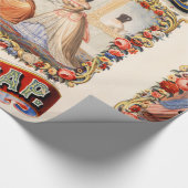 農耕馬の薬で治療された化粧石鹸 ラッピングペーパー (角)