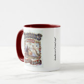 農耕馬の薬用の化粧石鹸 マグカップ (正面左)