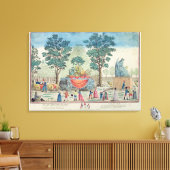 農車行列 キャンバスプリント (インサイチュ (リビング))