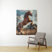 農馬 タペストリー (インサイチュ)