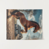 農馬 タペストリー (正面(横))