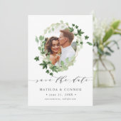 辺寺 | Ivy 葉 Geometric photo save the date セーブザデート (スタンド正面)