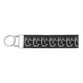 辺野辺野辺路へのへのもへじ リストバンドキーホルダー (鍵左)