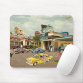 辻馬車の御者 マウスパッド (マウス)