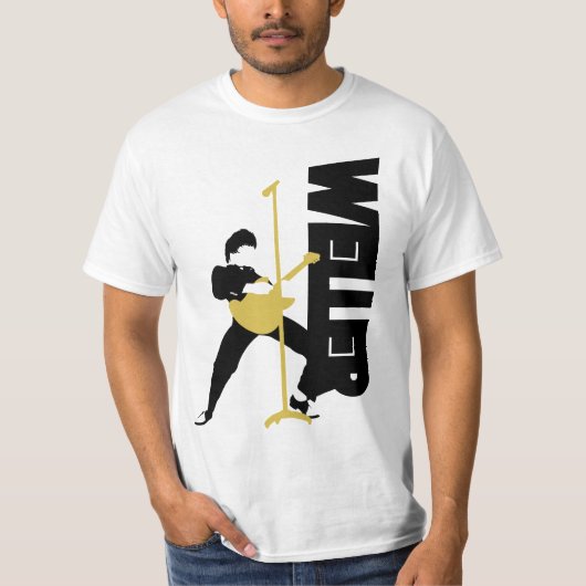 込み合いの最小主義の芸術のTシャツからのポールWeller Tシャツ (正面)