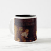 込み合いの維持 ツートーンマグカップ (正面左)