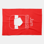 "込み合い"の台所ふきん キッチンタオル (横)