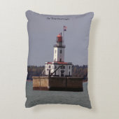 迂回リーフライトアクセント枕 アクセントクッション (裏面(縦))