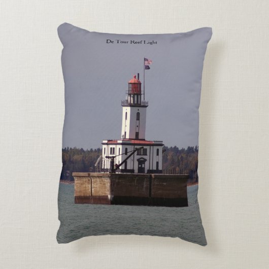 迂回リーフライトアクセント枕 アクセントクッション (裏面(縦))