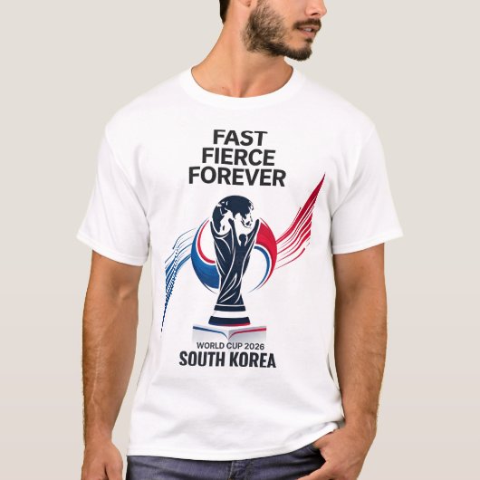 迅速で激しく永遠に Tシャツ (正面)