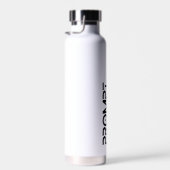迅速なエンジニアミニマル引用文 ウォーターボトル (右面)