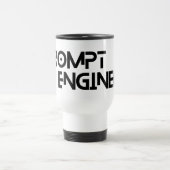 迅速なエンジニアミニマル引用文 トラベルマグ (中央)