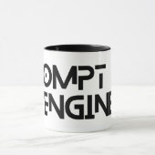 迅速なエンジニアミニマル引用文 マグカップ (中央)