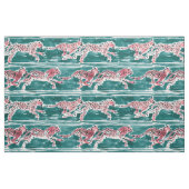 迅速なチータのサファリのBohoの上品の水彩画 ファブリック (ファットクウォーター)