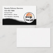 迅速なローカル配信サービス 名刺 (正面/裏面)