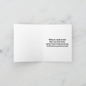 迅速な回復コリー・オン・松葉杖 カード (内部)