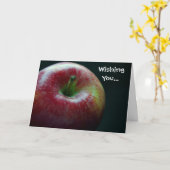 迅速な回復 カード (黄色い花)