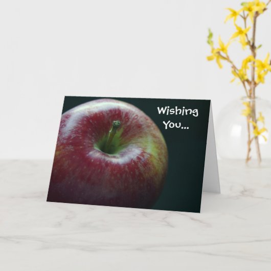 迅速な回復 カード (黄色い花)