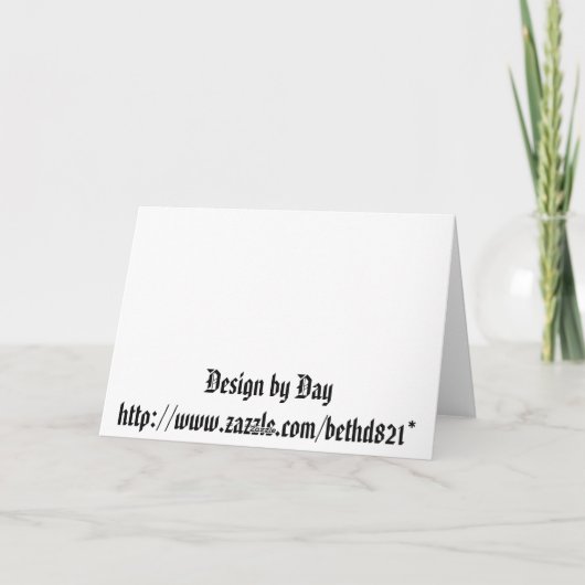 迅速な回復 カード (裏面)