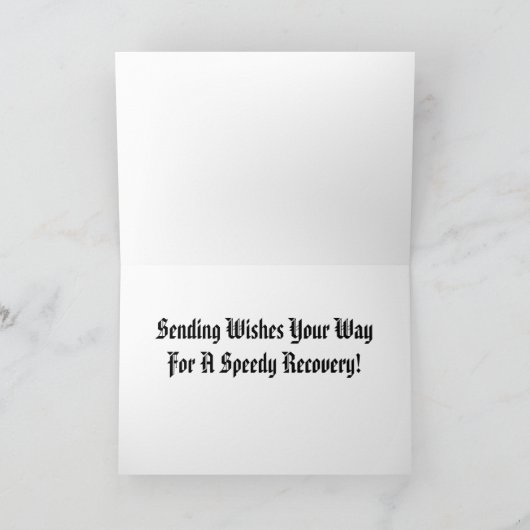 迅速な回復 カード (内部)