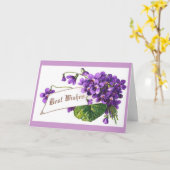 迅速な回復 カード (黄色い花)