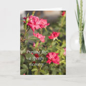 迅速な回復 カード (正面)