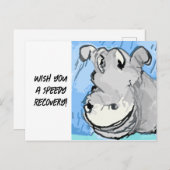 迅速な回復 ポストカード (正面/裏面)