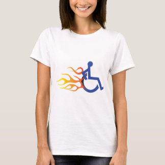 迅速な椅子の女性T Tシャツ