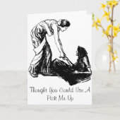 迎えに来る?グリーテ風変わりィングカード カード (黄色い花)