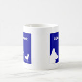 迎合的なADA コーヒーマグカップ (中央)