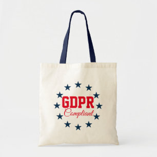 迎合的なGDPR トートバッグ