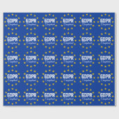 迎合的なGDPR ラッピングペーパー (フラット)