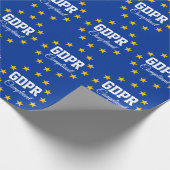 迎合的なGDPR ラッピングペーパー (角)