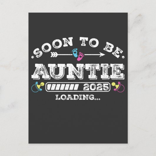 近々おばさん2025 ローディング ポストカード (正面)