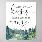 近い将来のキスの数を推測す恋しく思る ポスター (正面)