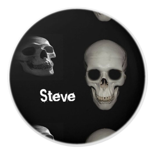 近い陶磁器のノブの骨組 セラミックノブ (正面)