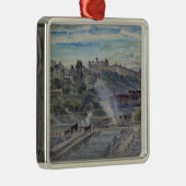 近いSt Anthonyのチャペルからのエジンバラ メタルオーナメント (右)